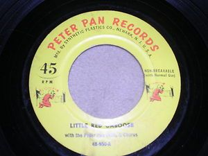 Peter Pan Records Little Red Caboose and Sweet Betsy from Pike 45 RPM 