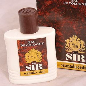 Vintage 4711 Sir Canada Cedar Cologne 3 5 oz RARE