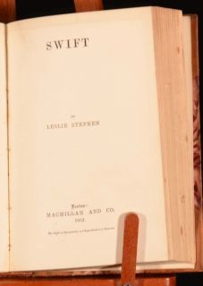 1884 English Men of Letters Charles Lamb Joseph Addison Jonathan Swift 