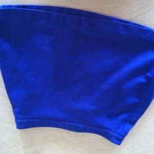 Lot of 7 Real Cheer Uniform Skirts Blue by Varsity