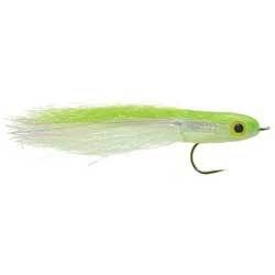 Umpqua Charlies Airhead Bass Fly Olive White 1 0