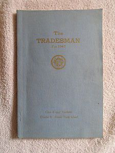 1947 Tradesman Charles w Arnold Trade School Haverhill MA Yearbook SRS 
