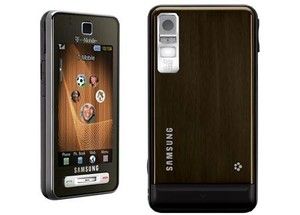 Brown   Samsung Behold T919 Cell Phone, Touch, 5 MP Camera, Quad band 