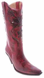   LUCCHESE Scarlet I4744 BOOTS Womens 9.5 B WESTERN Charlie 1 Horse $399