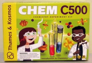   Complete Thames Kosmos Chem C500 Chemistry Experiment Kit