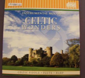 CELTIC WONDERS New CD Irish Music Fiddle, Flute and Harp Instrumental 