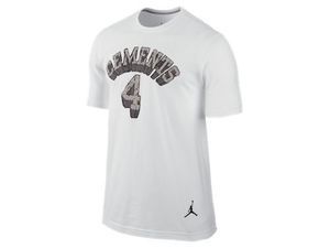 Nike Air Jordan Retro  Cements 4  RARE T Shirt Sz XL Lebron Kobe 