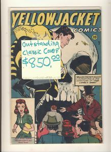 Yellowjacket Comics 7 Charlton Classic Skull C Toth Art
