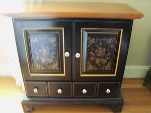 Vintage Ethan Allen Hitchcock Accent Chest Sideboard Cabinet