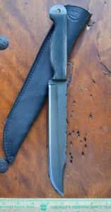 Anza Knife 2012 Explorer 13 Military Style Clip Point File Knife 