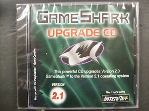Game Shark Upgrade CD 2 1 PlayStation Interact Upgrades Version 2 0 to 