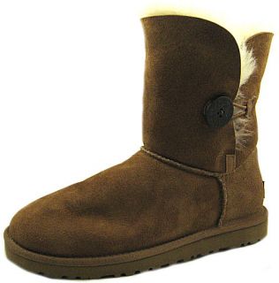 NWD UGG Australia Womens Bailey Button Chestnut Shoes 8