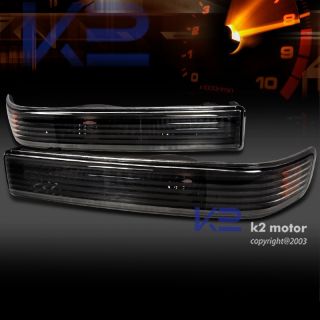 98 04 Chevy S10 Blazer Sonoma Parking Bumper Lights Black