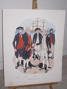 Charles Mcbarron Cuntinental Navy 1776 77 Military Historians Art 