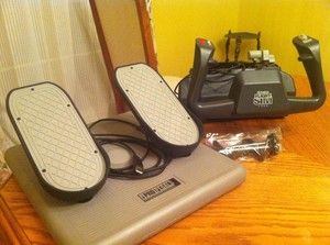 CH Products Flight Sim Yoke and Pro Rudder Pedals