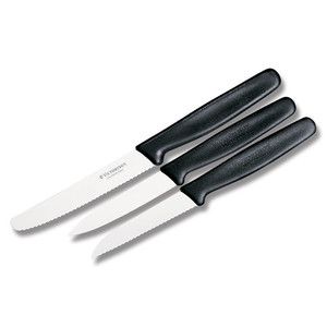 Victorinox Swiss Made 3 Piece Kitchen Chef Knife Set