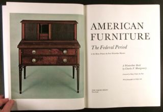 Antique American Federal Furniture Montgomery Sofa Chair Bureau Desk 