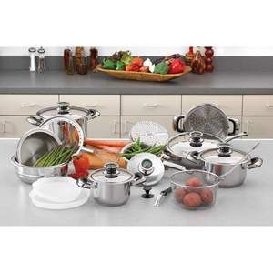 Chef’s Secret 22pc 12 Element Super Set with High Quality Stainless 