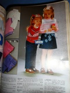   catalog  children fashion lingerie Cindy Crawford Cheryl Tiegs