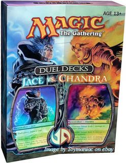   the gathering jace vs chandra duel deck this factory sealed duel deck