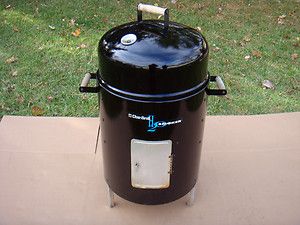   H2O Smoker Charcoal Wood BBQ Barbeque Kettle Grill Rotisserie Turkey