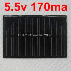   Solar Panel Charge Mobile Phone LED Small Solar Power Battery