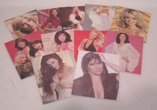 1980s Women of Movie TV Stars Cards Set of 33