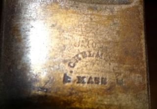 Civil War Calvary Sword marked US 1865 A.G.M. Chelmsford Mass. There 