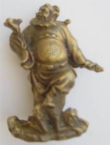 Feng Shui Brass Chong Chung Kwei Image Statue Figurine