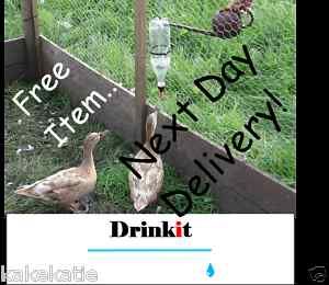 Automatic Aviary Chicken Duck Poultry Drinker Feeder