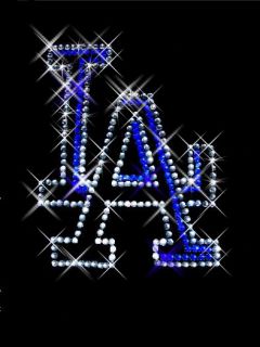 Los Angeles Dodgers Insprd Rhinestone Hoodie Sweatshirt