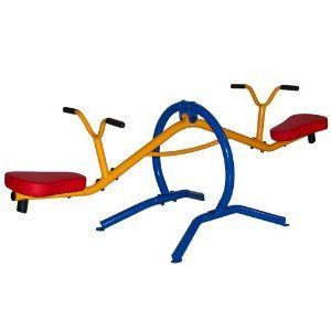 New Gym Dandy Kids Childrens Safe Outdoors Teeter Totter See Saw Play 