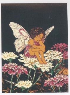 5x8 fairy wings flower cherub angel children rug 681 seal