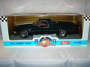 1970 Chevrolet El Camino SS454 1 18 Scale Ertl Peach State Collectible 