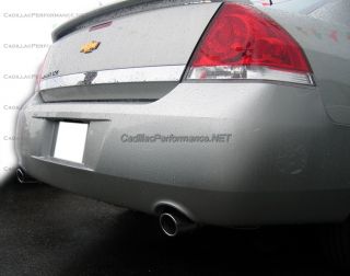 2006 2012 Chevrolet Impala Muffler Exhaust Tips Set