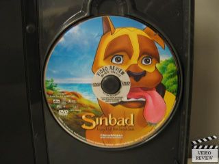 Sinbad Legend of The Seven Seas DVD 2003 Full Frame 678149083927 