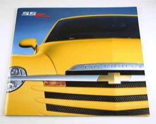 Original 2004 Chevrolet Chevy SSR Brochure. Covers the SSR models 