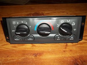 CHEVY VENTURE HEATER CLIMATE CONTROL SWITCH UNIT PONTIAC MONTANA OLDS 