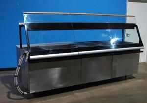 Delfield Steam Table Preparation Table Refrigerated