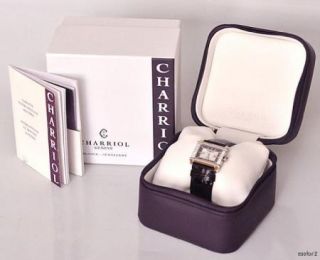New $3 495 Charriol Womens Diamond Actor Watch Sale