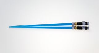   Star Wars Lightsaber Chop Saber Chopsticks OBI Wan Kenobi Blue