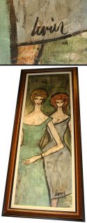 Charles Levier Two Women Original Motivated Make OFFER Sale See Live 