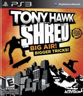 New PS3 Tony Hawk Shred Awesome Skateboarding Game 047875840461