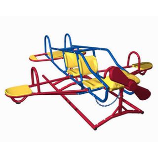 Lifetime Ace Flyer Double Teeter Totter Airplane Play Gym