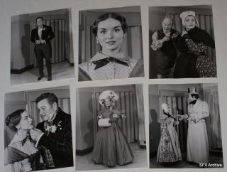 Vintage 58 Errol Flynn Master of Thornfield Theatre Still Photos by 