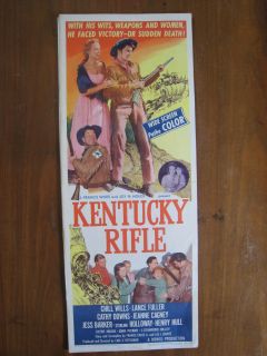 Kentucky Rifle Chill Wills Sterling Holloway Ins 1955 VG