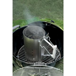 Weber BBQ Grill 7416 Rapidfire Chimney Starter Charcoal Starter