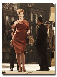 Mad Men Christina Hendricks Main Role Silk Poster 32