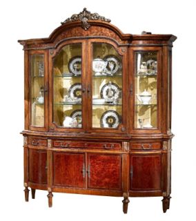 classic french 4 door display china cabinet embrace the glamour and 