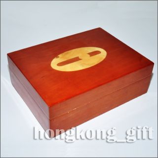 Cigar Case Humidor Wooden Wood Box Humidity Gauge Hygrometer 